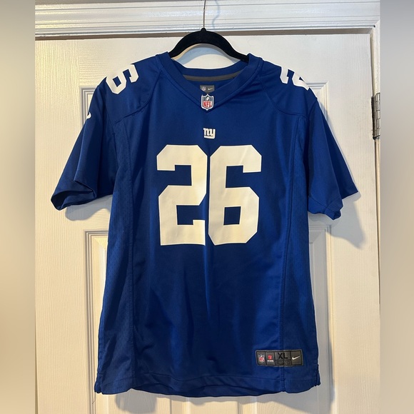 Nike Other - NFL Nike On Field Kids XL NYG Barkley Jersey